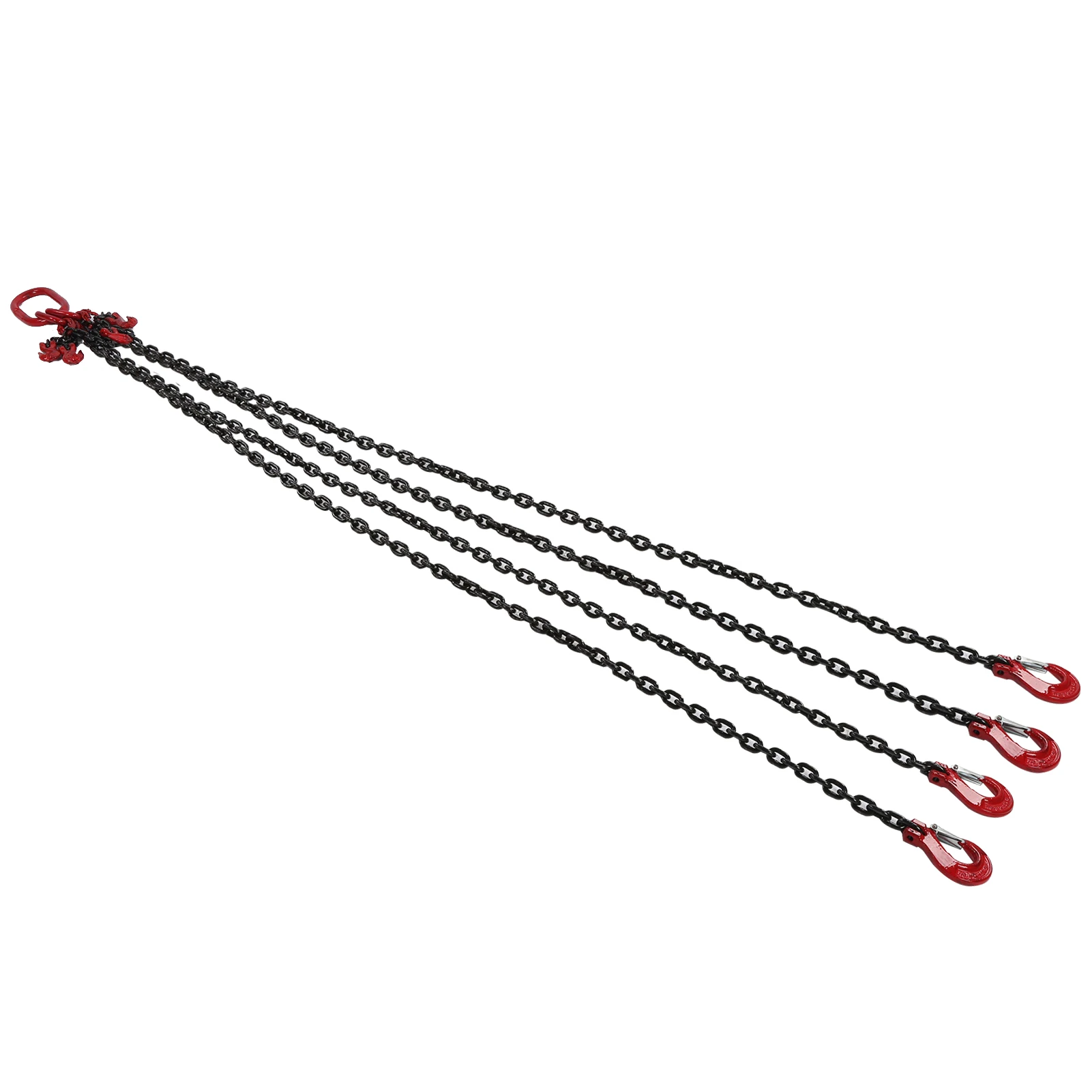 Lifting Chain for Crane Lifting Chain Sling Adjustable for Mines Ports Buildings Working 2 Meter 1 Tons 6mm 6mm Lifting Chain