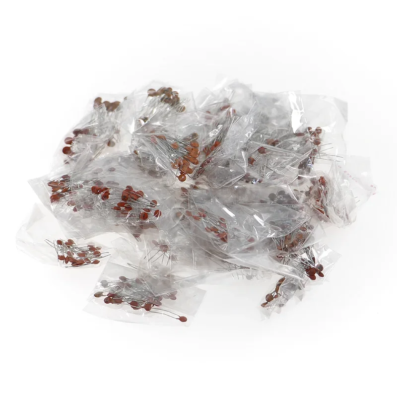 1000Pcs 50Value 50V Ceramic Capacitor Assorted Kit 1pF10pF 22pF 33pF 68pF 100pF 150pF 300pF 560pF 820pF 1nF 10nF 22nF 33nF 100nF