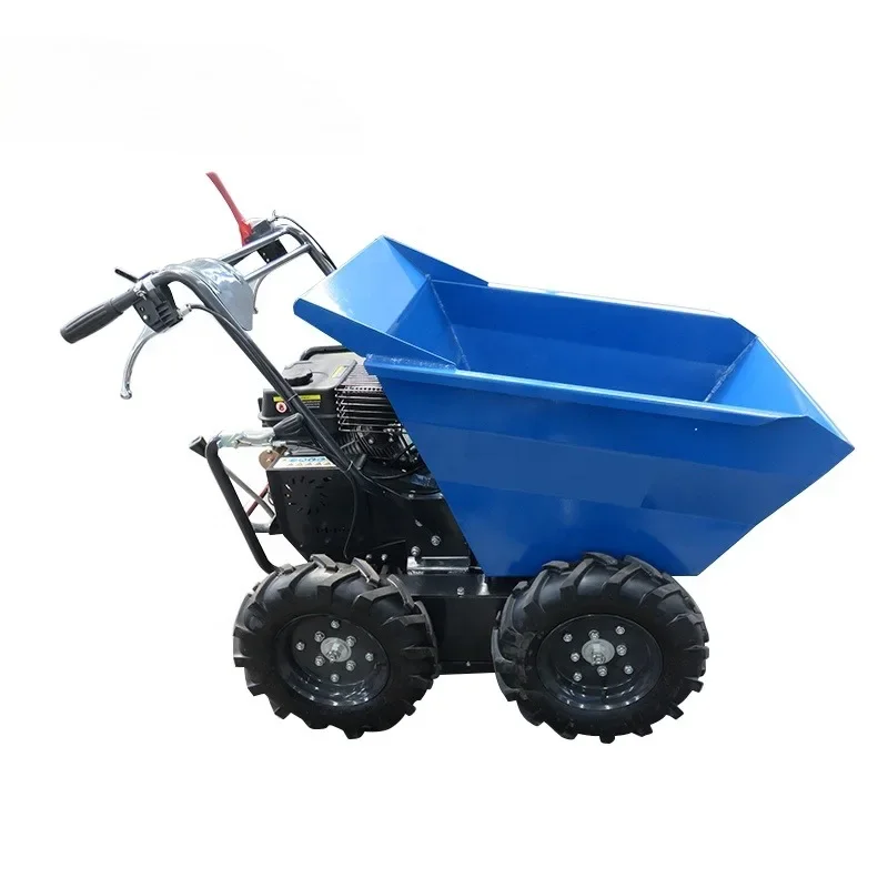 crawler tracked barrow heavy duty powered garden electric wheelbarrow motor