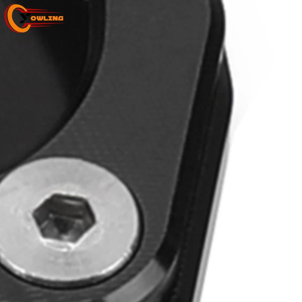 

Motorcycle CNC Kickstand Sidestand Stand Extension Enlarger Pad For CFMOTO 675SR 675SR-R 675NK 675 SR SRR 675 NK 2024 2025 2026
