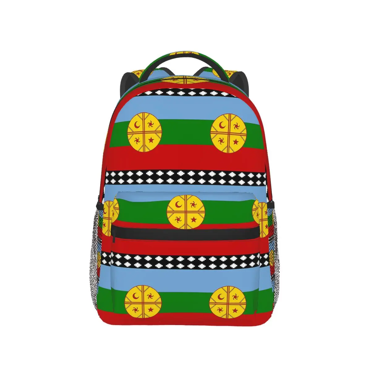 

Рюкзак с флагом Кленаш Bandera Mapuche, Лидер продаж, рюкзак большой емкости, детская сумка для книг, школьная сумка, сумки на плечо для мужчин и женщин