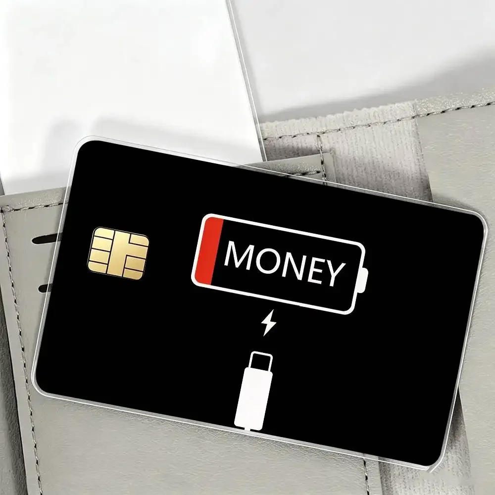 2026 New Magic Shark Anime Money Diy Credit Debit Card Sticker Party Sticker Decoration Waterproof Small Chip Card Skin Sticker