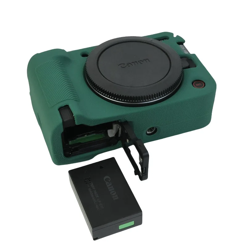 R50V Soft Silicone Armor Skin Case for Canon Eos R50V Camera Bag Silicone Protective Cover Mirrorless Soft Rubber Shell