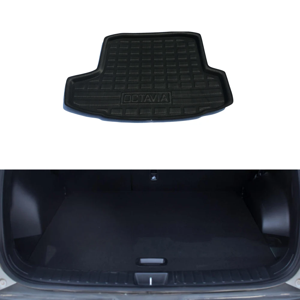 For Skoda Octavia Estate MK4 NX 2020 2021 2022 2023 2024 Car Trunk Mat Anti-slip Protective Waterproof Pad Interior Accessories