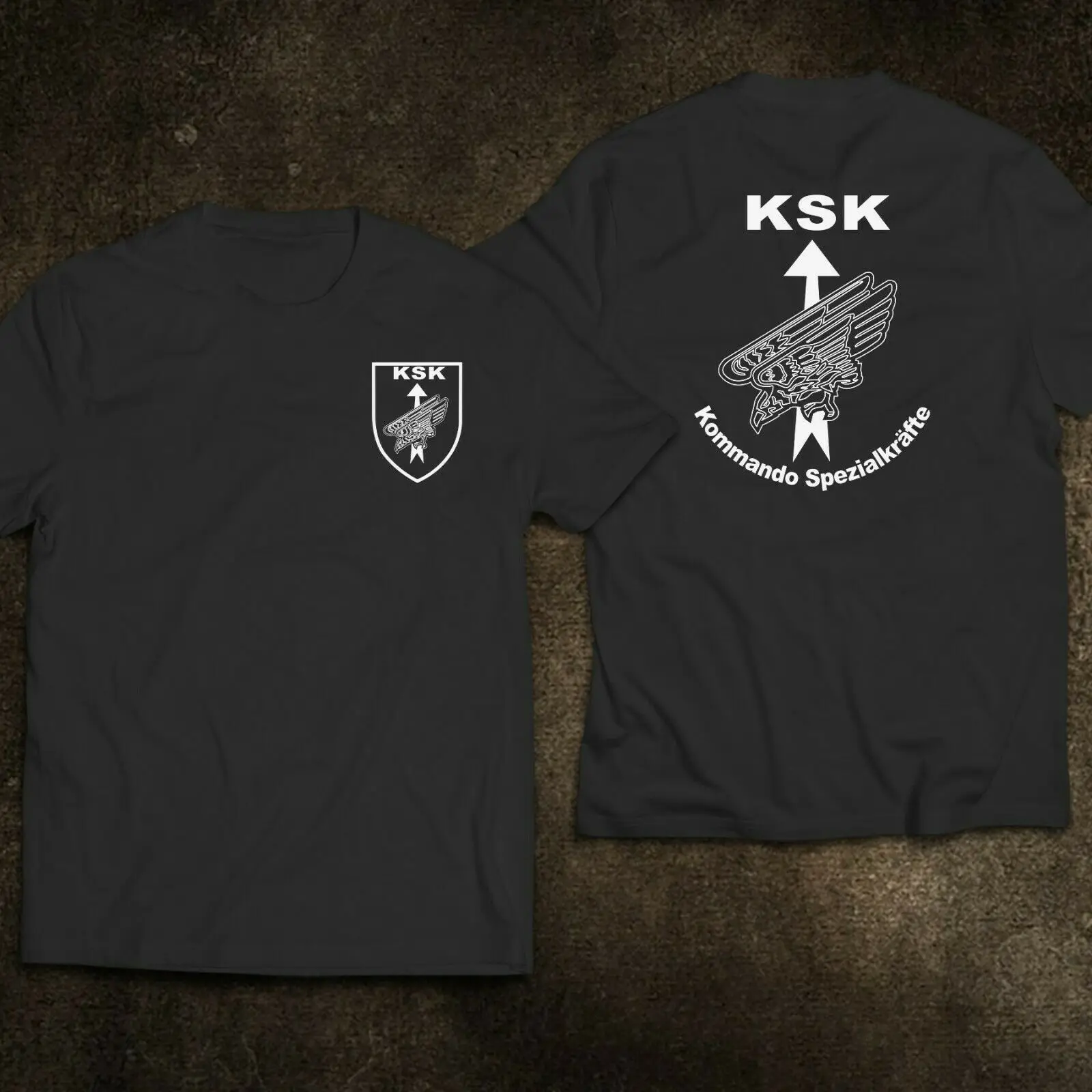 German Special Force KSK Kommando Spezialkräfte Army Military T-Shirt 100% Cotton O-Neck Summer Short Sleeve Casual Mens T-shirt