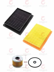 Motorcycle High Flow Air Filter Oil Filter For CFMOTO 300SR 300NK 300CL-X 300SS CF250-A Engine Intake Cleaner Replacement Parts