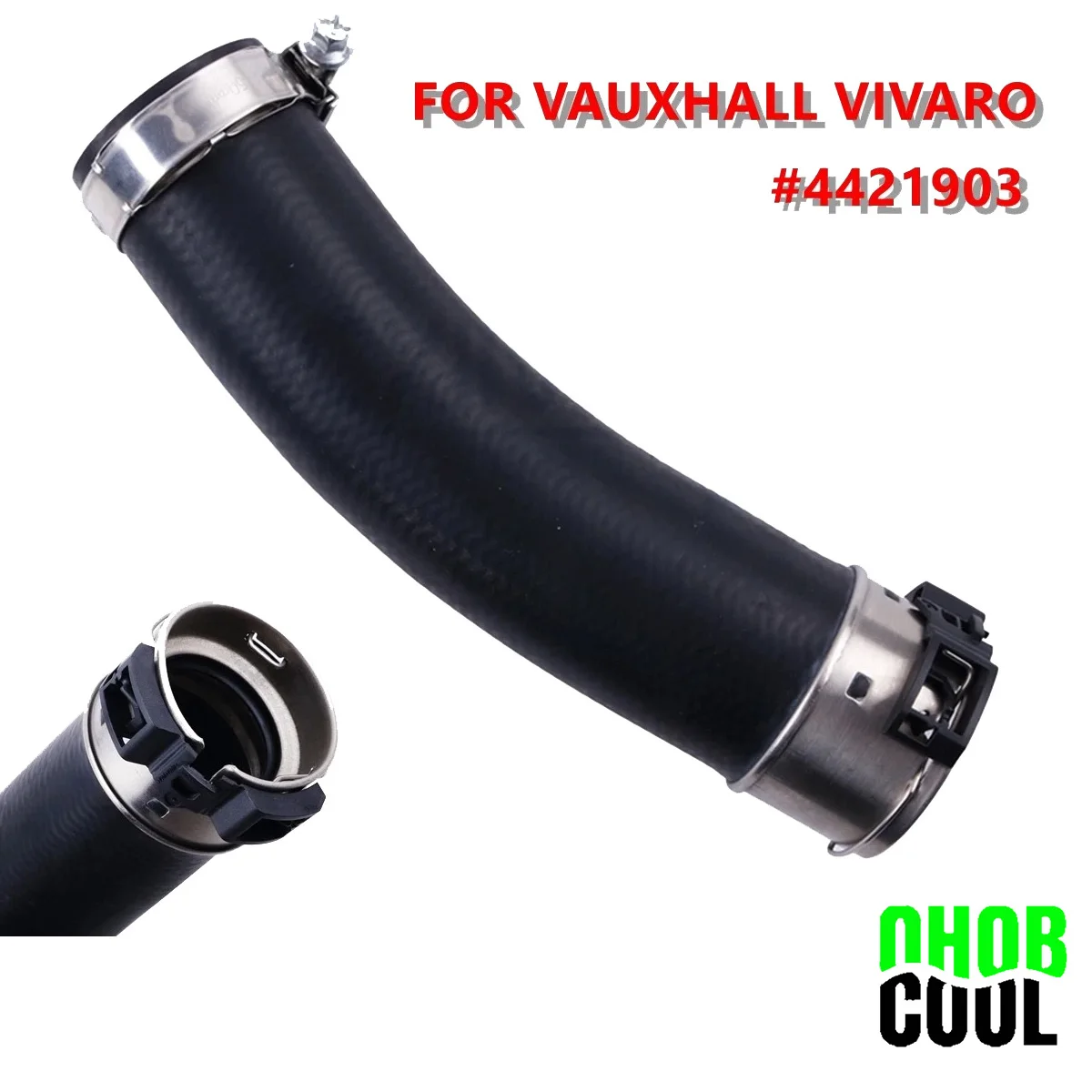 

INTERCOOLER TURBO HOSE FOR VAUXHALL VIVARO 2.0 CDTI #4421903 CHARGER INTAKE PIPE