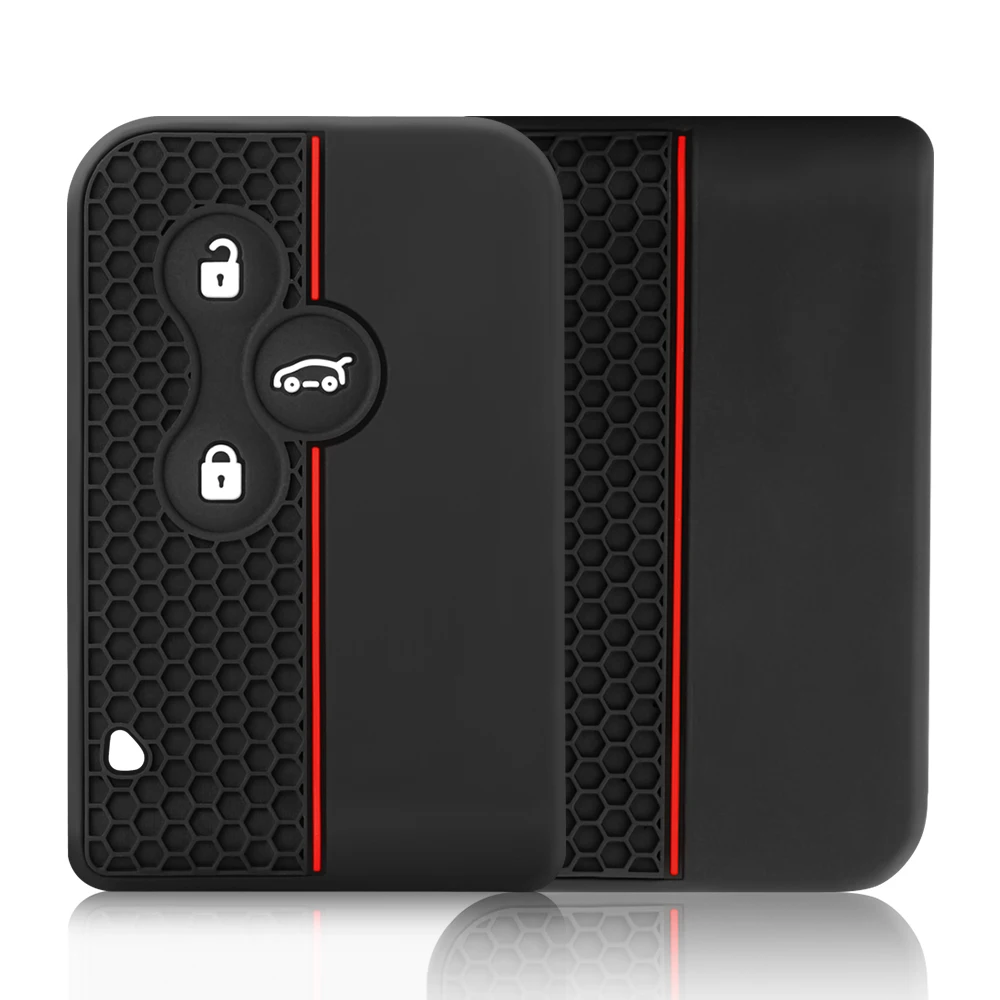Für Renault Clio 4 Logan Megane 2 3 Koleos Szenische Region 2 Szenario Bühne 3 Tasten Auto Schlüssel Abdeckung fall Haut Smart Karte Halter