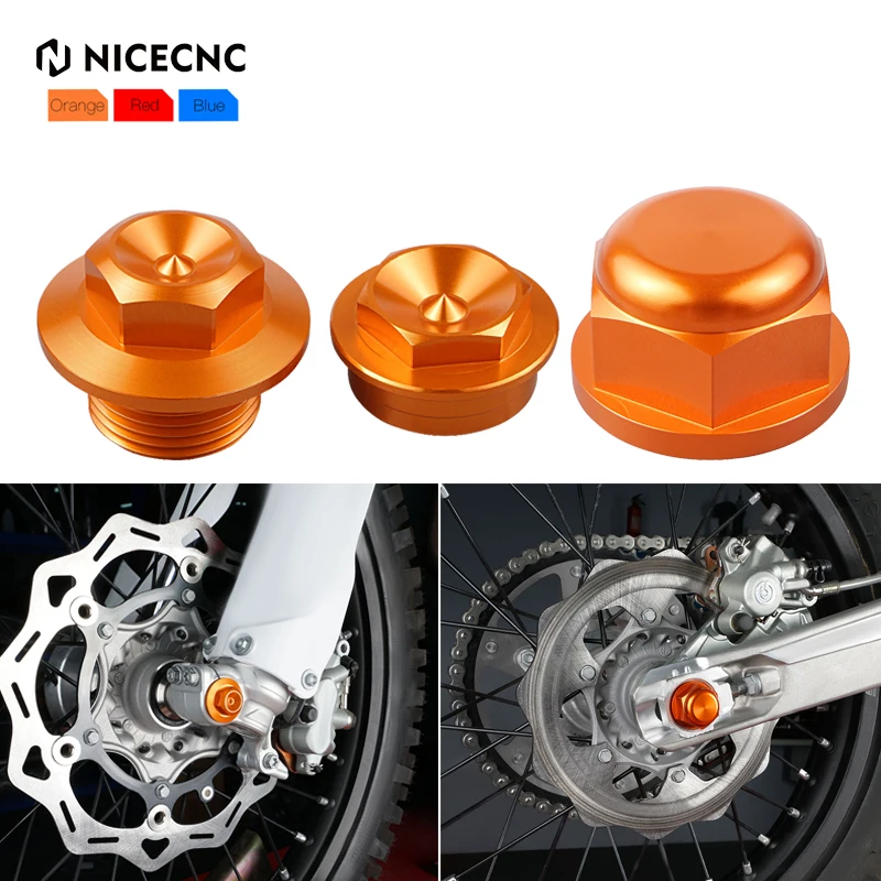 For KTM EXC 300 250 EXCF 350 XCW 450 500 Husqvarna TE 300 FE 450 350 2016-2022 M20 X P1.5 Front Rear Wheel Lock Axle Lock Nut 