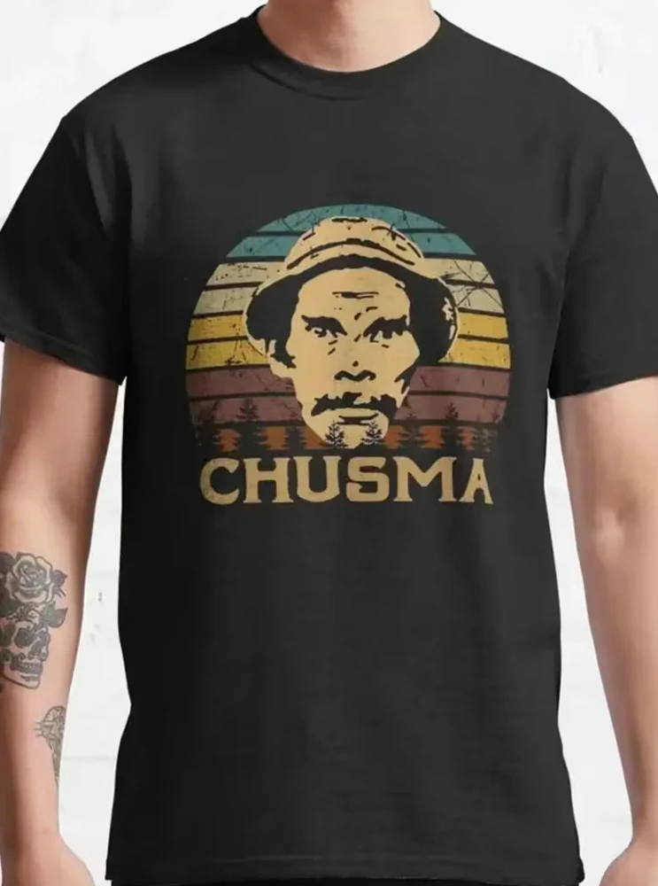 Vintage El Chavo Del Ocho TV Series Chusma Essential T-Shirt Unisex Short-sleeved Retro Street Y2K Casual Fashion Tops Clothing