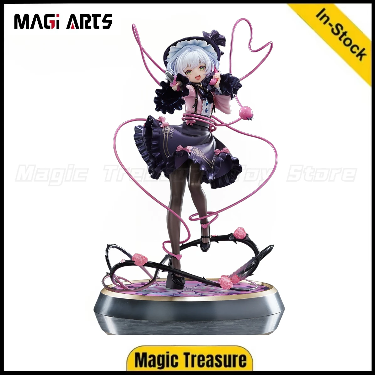 

【В наличии】Оригинальный проект MAGI ARTS Komeiji Koishi, розовая фигурка в масштабе 1/6, игрушечный орнамент, подарок