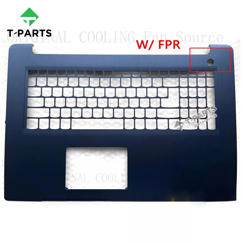 R+  New for Lenovo ideapad 3-17ITL6 3-17ADA6 Palmrest Upper Case C Cover FPR Blue