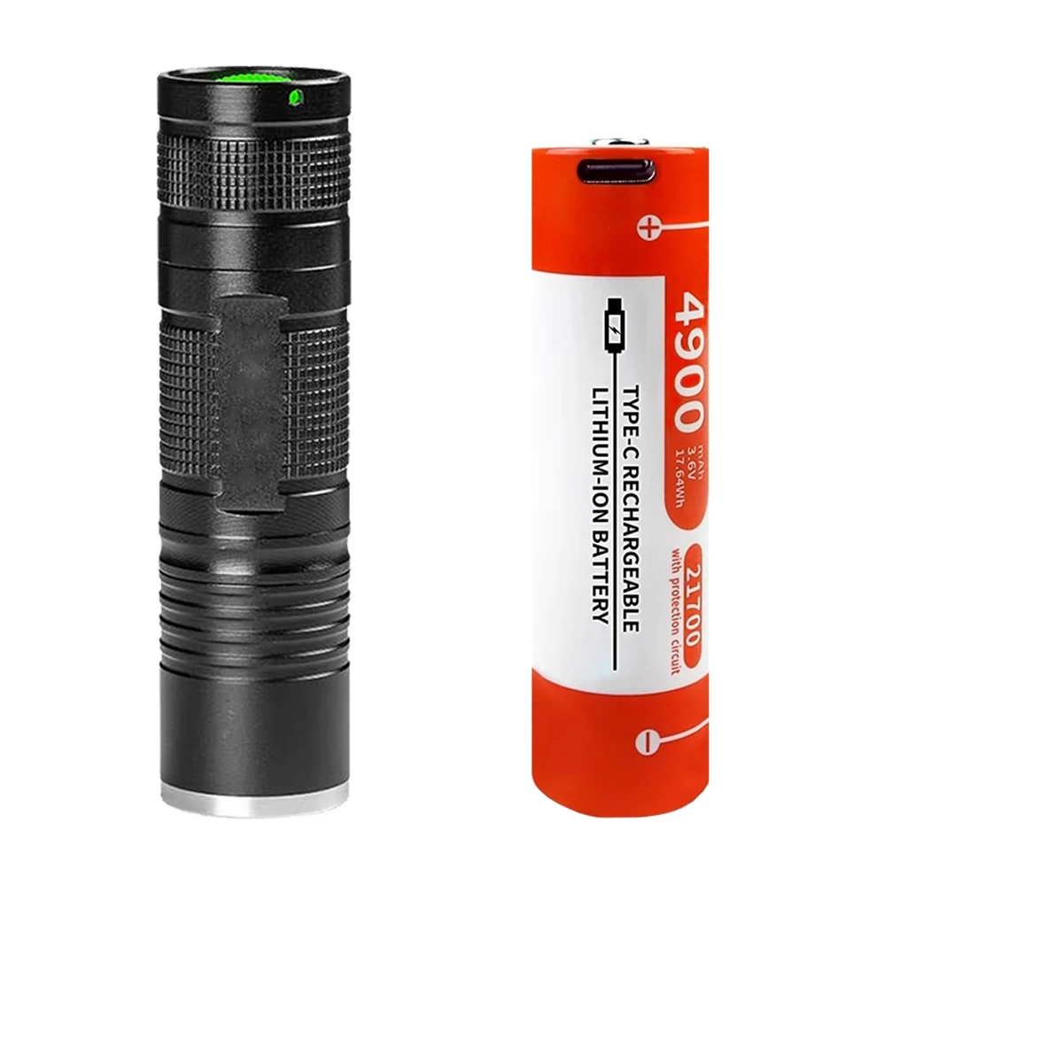 18650 Flashlight By Brand ARCHON Original High Capacity 21700 4900mAh 3.7V Rechargeable Li-ion Battery lithium battery