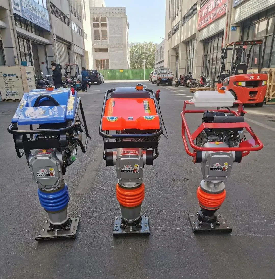 

Heavy-Duty Tamping Compactor Machine Equipped With Aluminum Alloy Body Impact Rammer High Frequency Strong Rammer Compactor