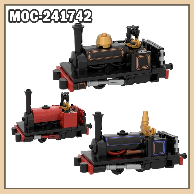 

Quarry Hunslet MOC Train Accessories Track Building Blocks Small Pieces Creative Toys Birthday Gift Workhorse Of A Train 164Pcs