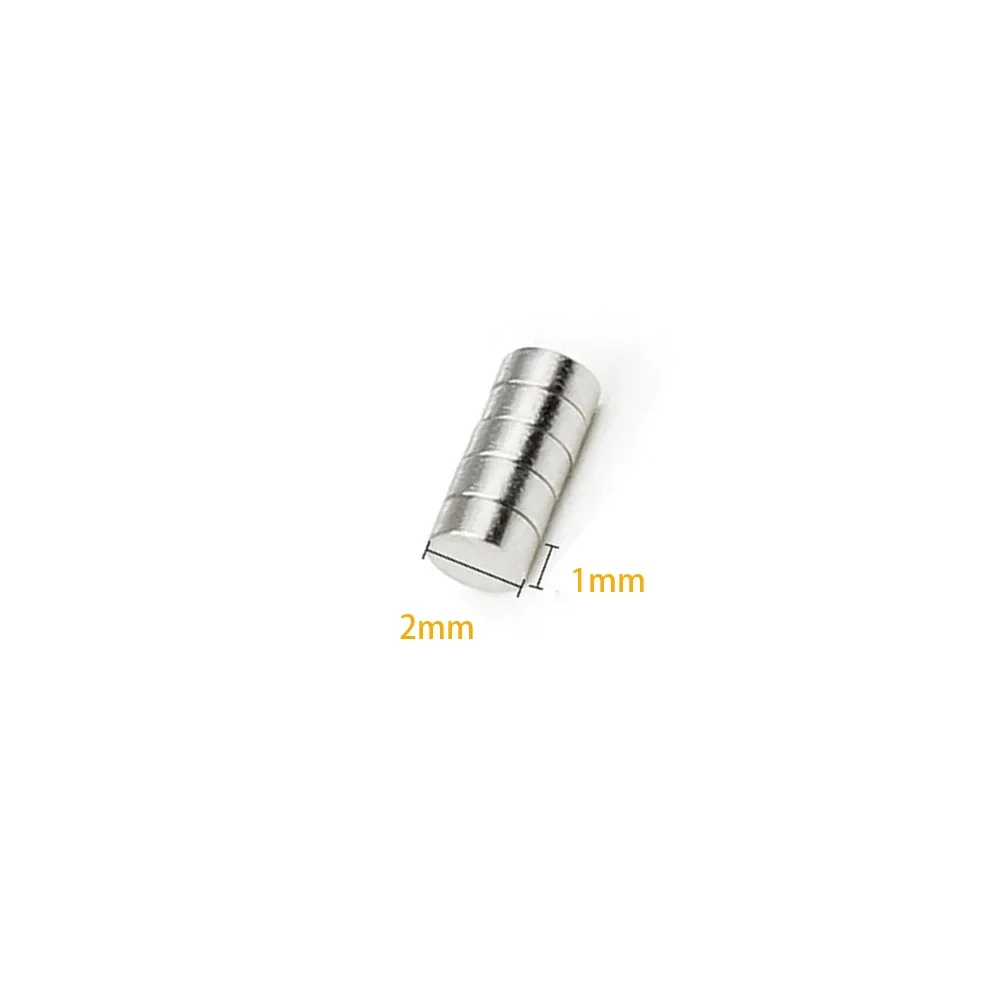 2X1mm 2x2mm 2x3mm 2x5mm 2x10m N35 Round Mini 2*2  2*3  2*10  2*1 Neodymium Magnets for Door Search Magnetic Fridge DIY Crafts