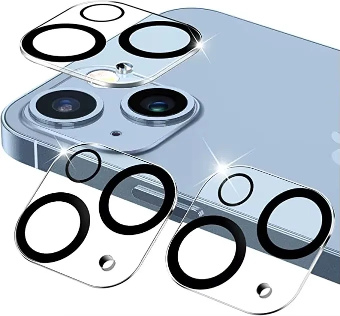 ฟิล์มกันรอยเลนส์กล้องหลังแบบเต็มจอ สำหรับ iPhone 15 14 13 12 11 Pro Max ป้องกันรอยขีดข่วน