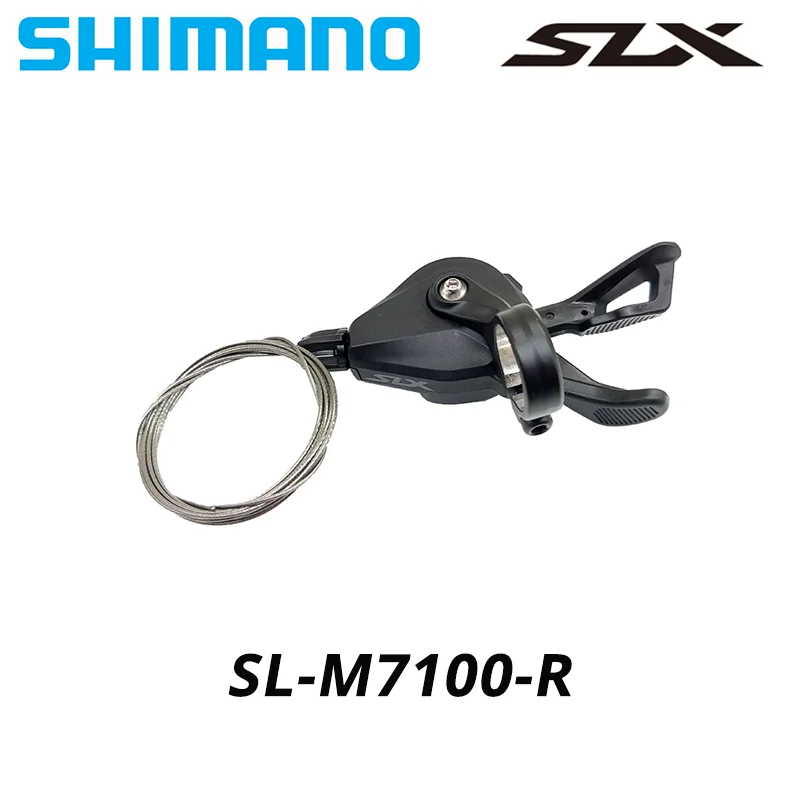 SHIMANO Deore SLX M7100 1X12S Groupset 12V Shift Lever Rear Rear Derailleur CS 10-51T CN 124L FC-M7100 170MM 34T Mountain Bike