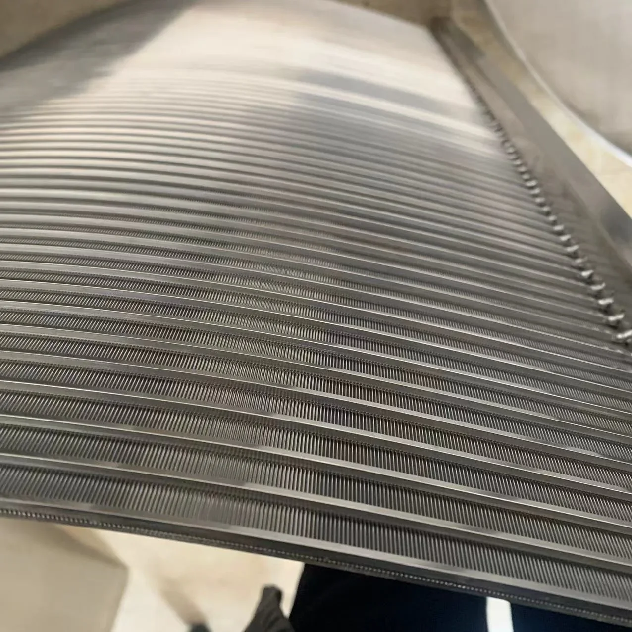 304  316L Stainless Steel Wedge Wire Screen Panels/Johnson Filter Screen Mesh for Filtering and Grain Drying Screening tank