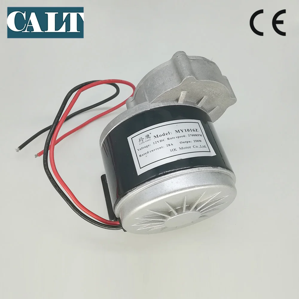 MY1016Z 250W 12V DC Electrical Vehicle Motor with speed controller