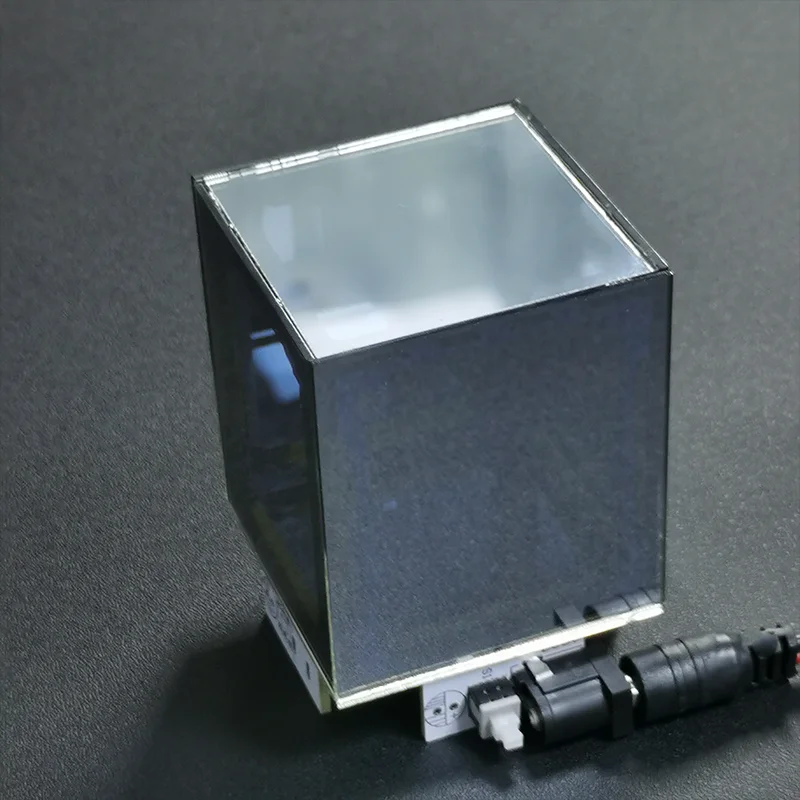 مجموعة أجزاء الليل الهاوية الإبداعية Supercube ذات الأبعاد من Space Supercube الإلكترونية التي يمكنك صنعها بنفسك مجموعة أدوات ممارسة اللحام الهندسية هدية #6