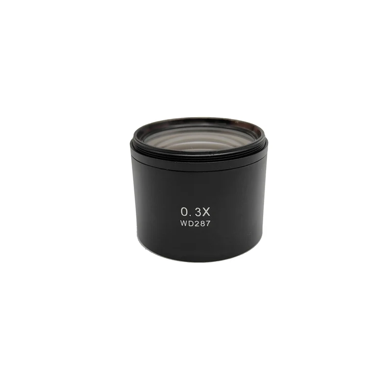 0.3X/0.5X/0.7X/0.75X/1X/1.5X/2X Microscope Auxiliary Objective Lens Barlow Lens 1-7/8\