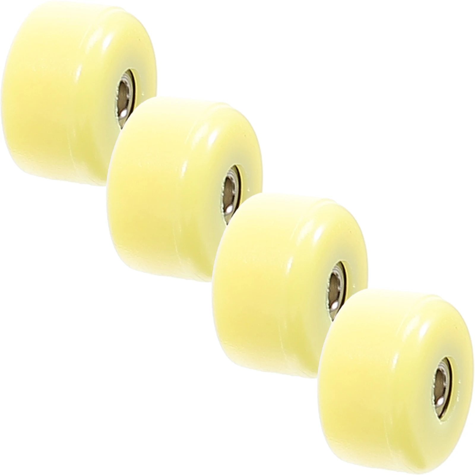 4 szt. Kółka do deskorolki na palce ze stali nierdzewnej i tworzywa sztucznego, wytrzymałe, do treningu koordynacji, zabawka edukacyjna dla dzieci i dorosłych, piękne.