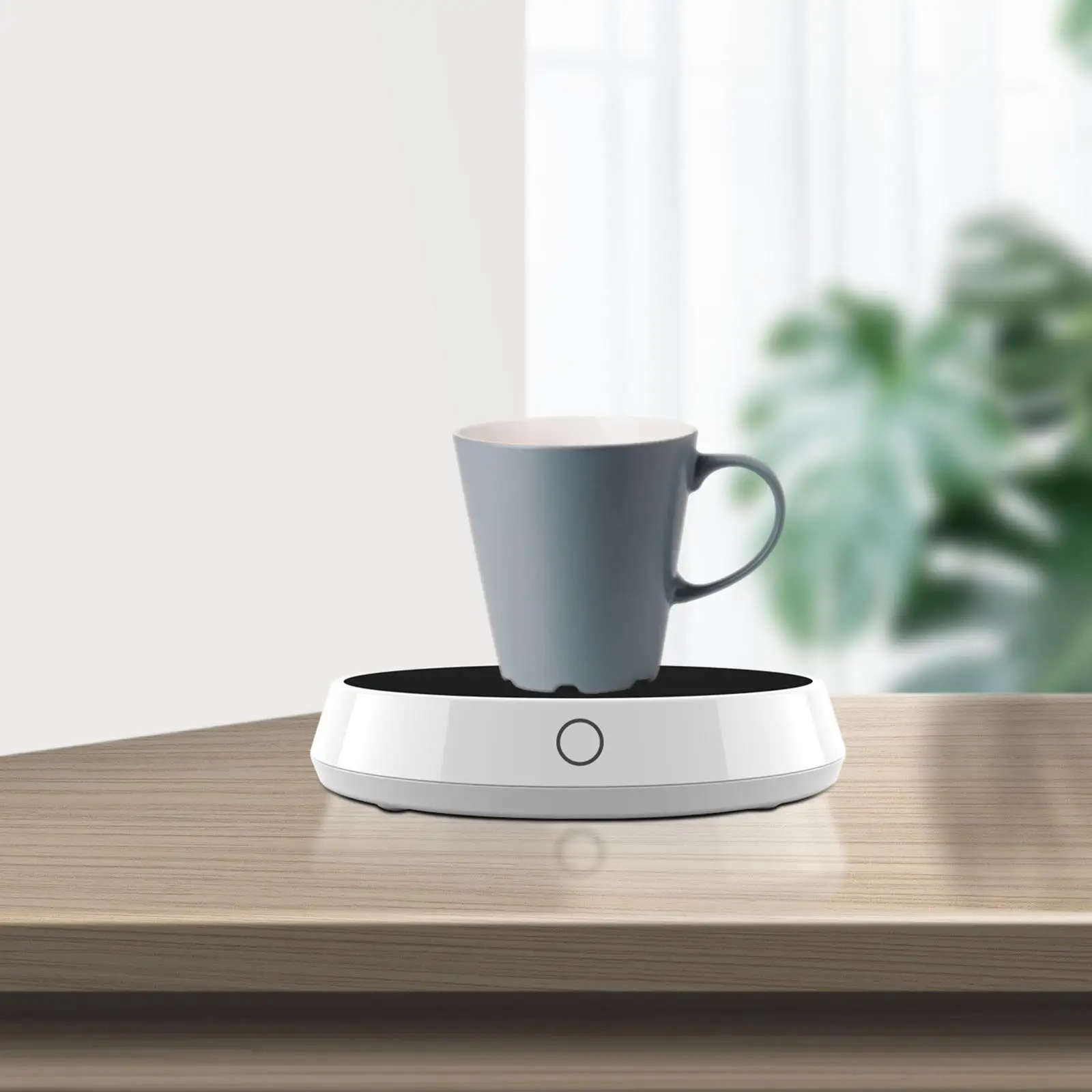 ที่รองแก้วอุ่นแก้ว USB สำหรับกาแฟร้อนสวิตช์อุ่นอัตโนมัติ