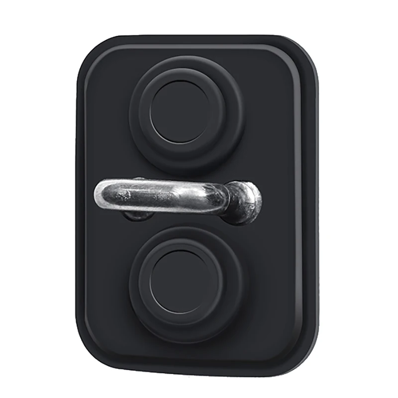 4 قطعة باب السيارة العالمي إغلاق للصدمات وسادة سيليكون كتم امتصاص الصدمات أغطية حماية مزلاج باب السيارة الملحقات #2