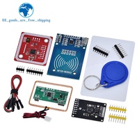 TZT NFC RFID module RC522 MFRC-522 PN532 RDM6300 Kits S50 13.56 Mhz 125Khz 6cm With Tags SPI Write & Read for arduino uno 2560