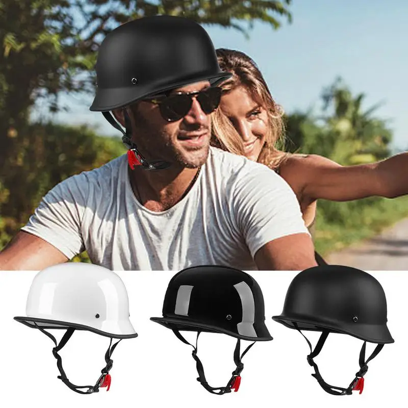 Half Face Motorcycle Helmets Urban Baseball Hat Style Safety Mountain Road MTB Ebikes Bicycle Helmets Caps Vintage Open Face