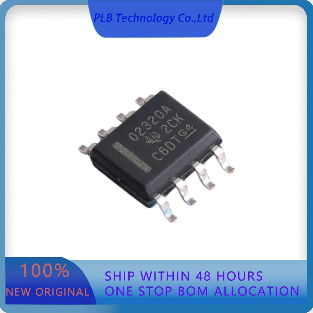 5PCS/LOT OPA2320AIDR OPA2320  40uV 0.2pA 10V/us 20MHz 2 Output SOIC-8 Precision Op Amps Original Stock