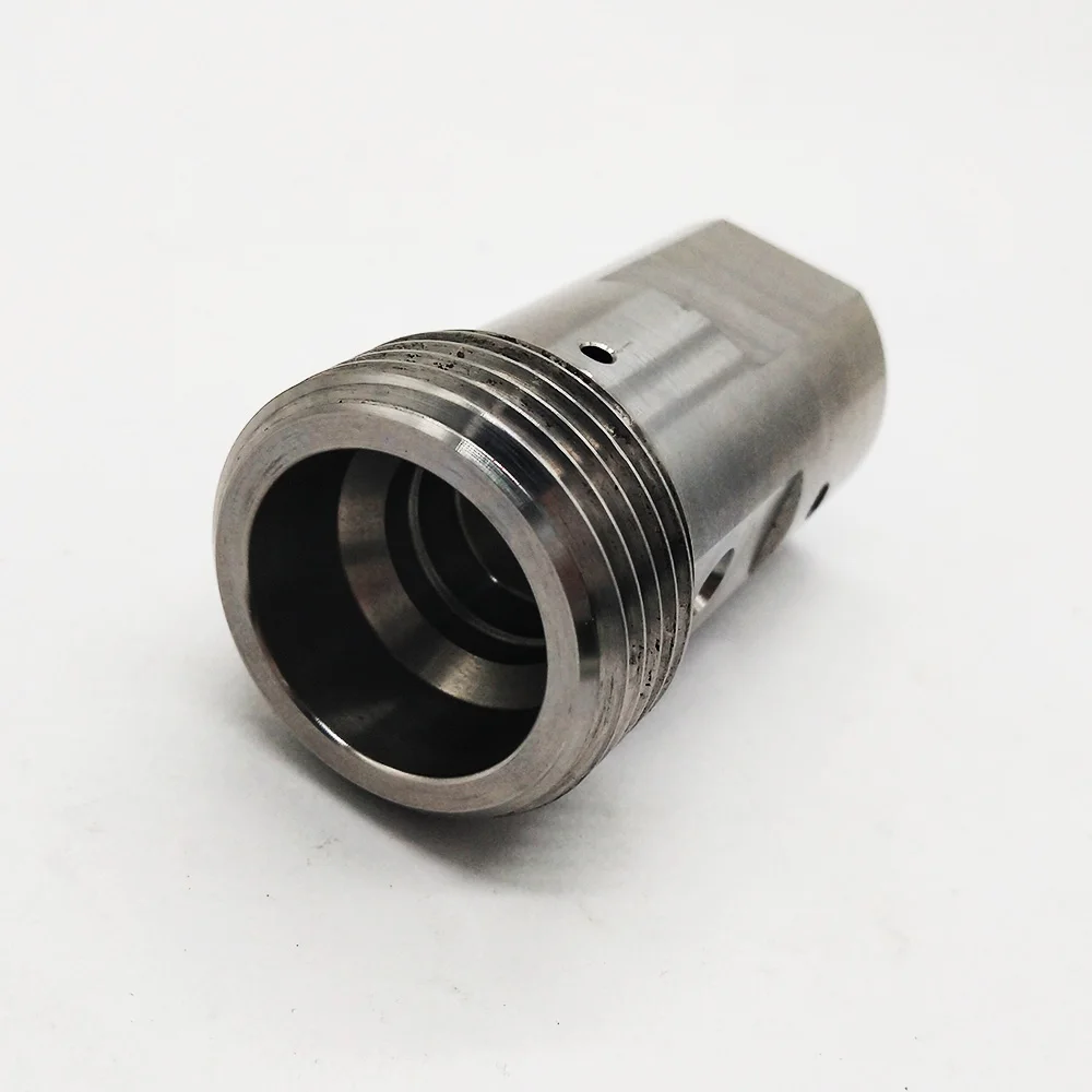 Water Jet Cutting Head 60K Mini On/Off Valve Body 710866-1 100048-4 Waterjet Cutter Head Parts Valve Body, 60K Mini On/Off Valve