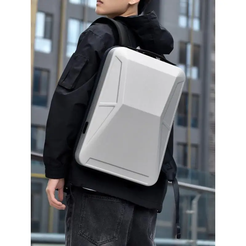 Hard Shell Backpack Men's Large Capacity 17.3-inch E-sports Game Backpack Expansion Computer Bag Theft Travel Riding Backpack