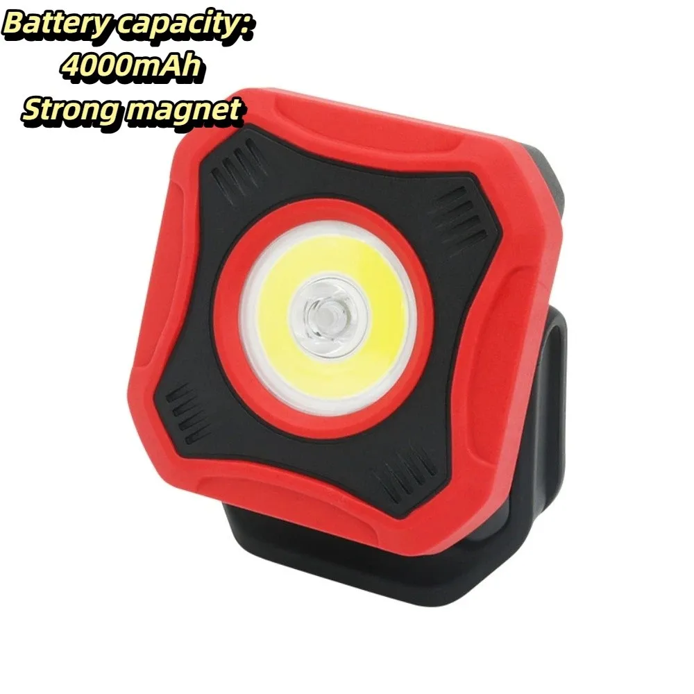 

Bright Illumination Rechargeable LED Work Light Rechargeable Design Vehicle Inspection Lighting Lamp for 3.7V/4000mAh