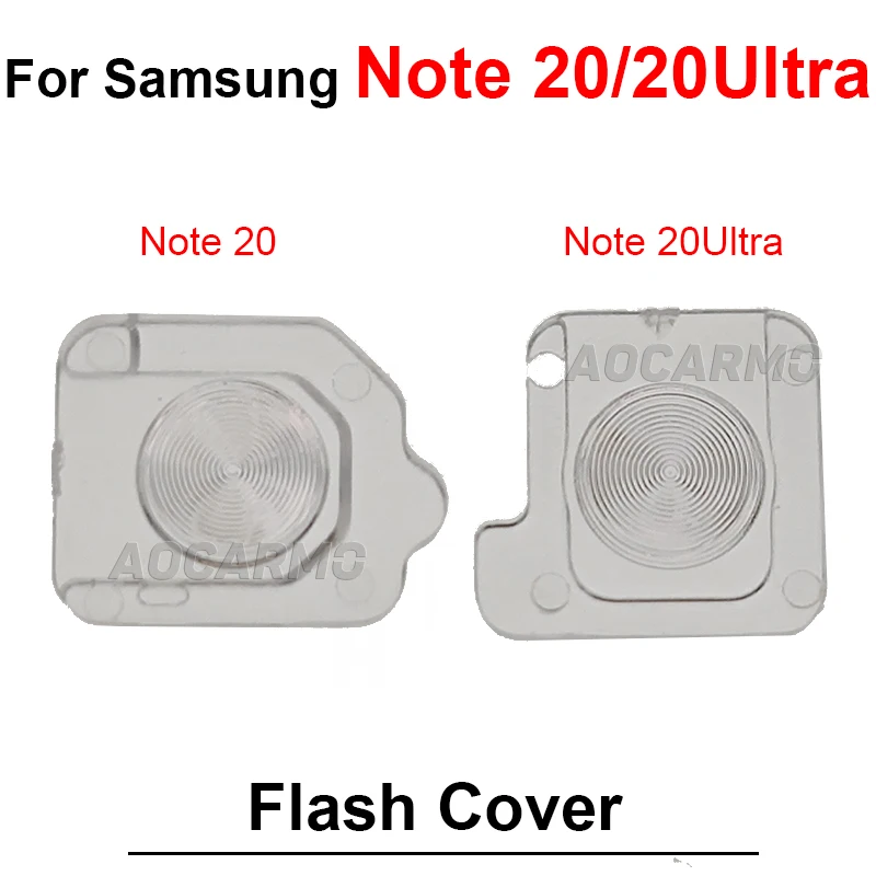 For Samsung Galaxy S21 Plus S21FE S21+ S21Ultra Note 20 Ultra Flash Cover Light Lampshade Cap Replacement Part