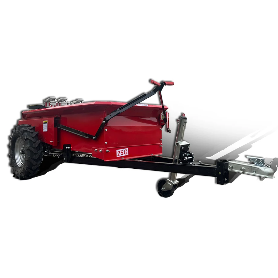 

【Hot】Red ATV Manure & Fer-tilizer Spreader Machine Farm Tractor Sand Spreaders Colorful Spreaders