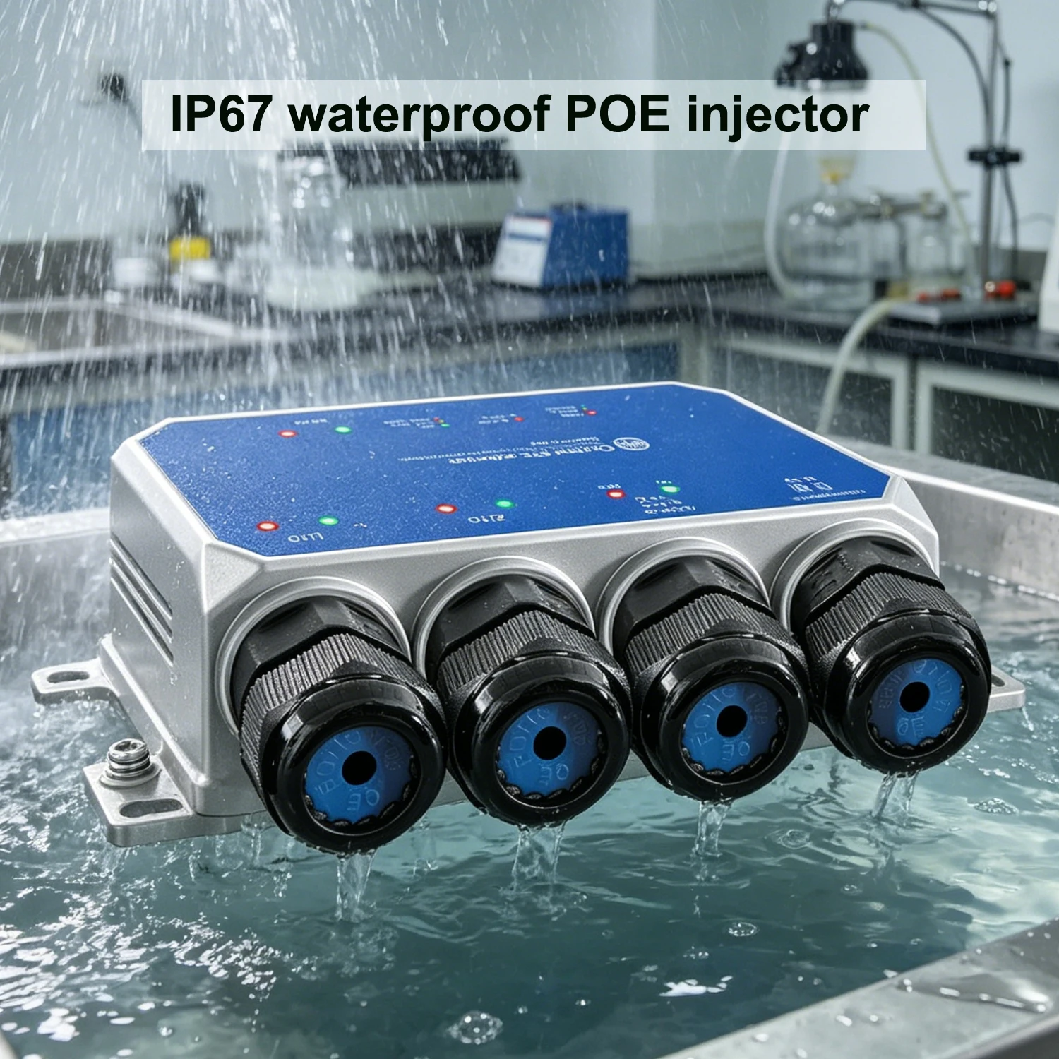

Уличный PoE-коммутатор AC+DC+PoE с 3 группами входов питания, IP67, водонепроницаемый, 2 порта PoE-выхода для питания сетевых устройств