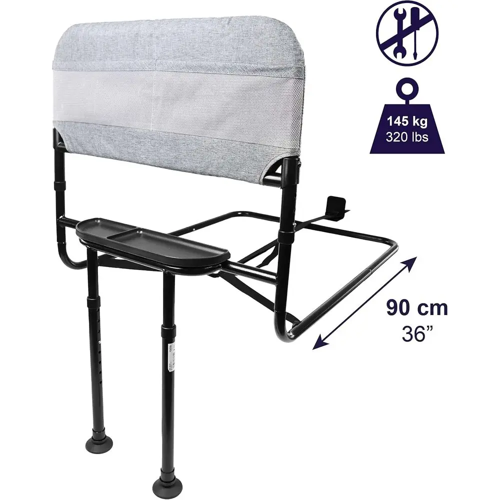 Side Rails or Beds or Seni, Adjustable Bed Assist Rail or Seni, Storage ket & Tray, ixing Straps, its Twin/ull/Queen