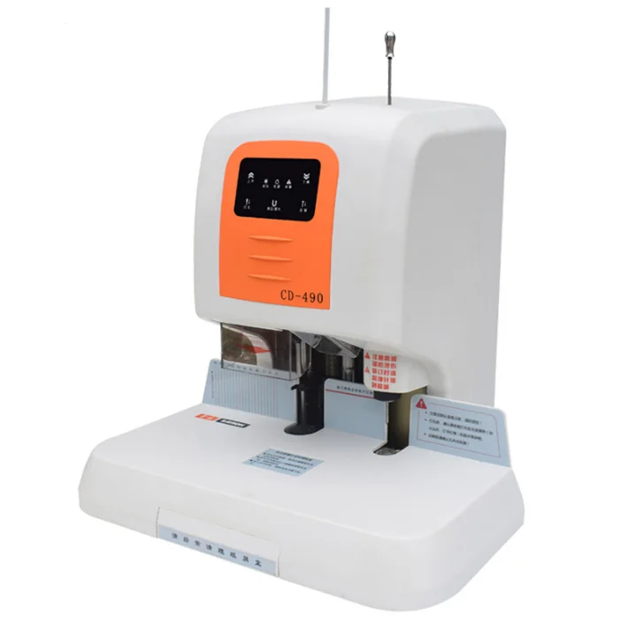 for WD-CD490)  Accounting Voucher Binding Machine  Financial Paper Binding Machine