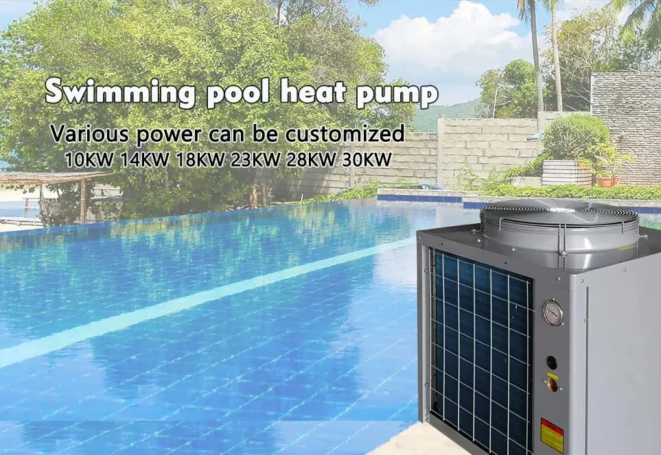12KW Bobiller Super eficiencia WiFi Control bomba de calor calentador de agua R32 Spa piscina inversor