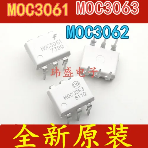 

10 шт., MOC3061, MOC3063, MOC3062 M DIP-6