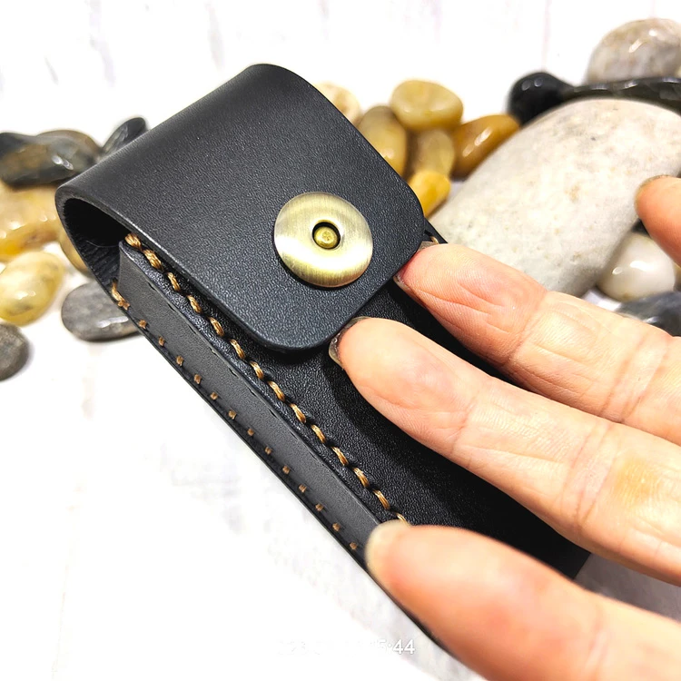 Multi Functional Tool Plier Waist Bag outdoor Portable Bowie Knife Plier leather sheath Belt Pack hand customized PD
