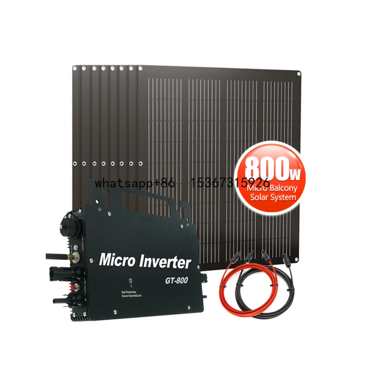 

Home Solar Complete Set Micro Inverter Balcony Solar System