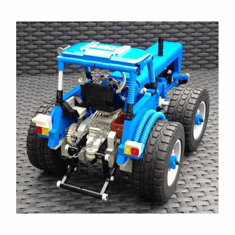 

MOC-9533Classic Vintage Tractor Transporter Building Block Model985Pieces,Birthday Building Block Toy Gift for Boys and Children