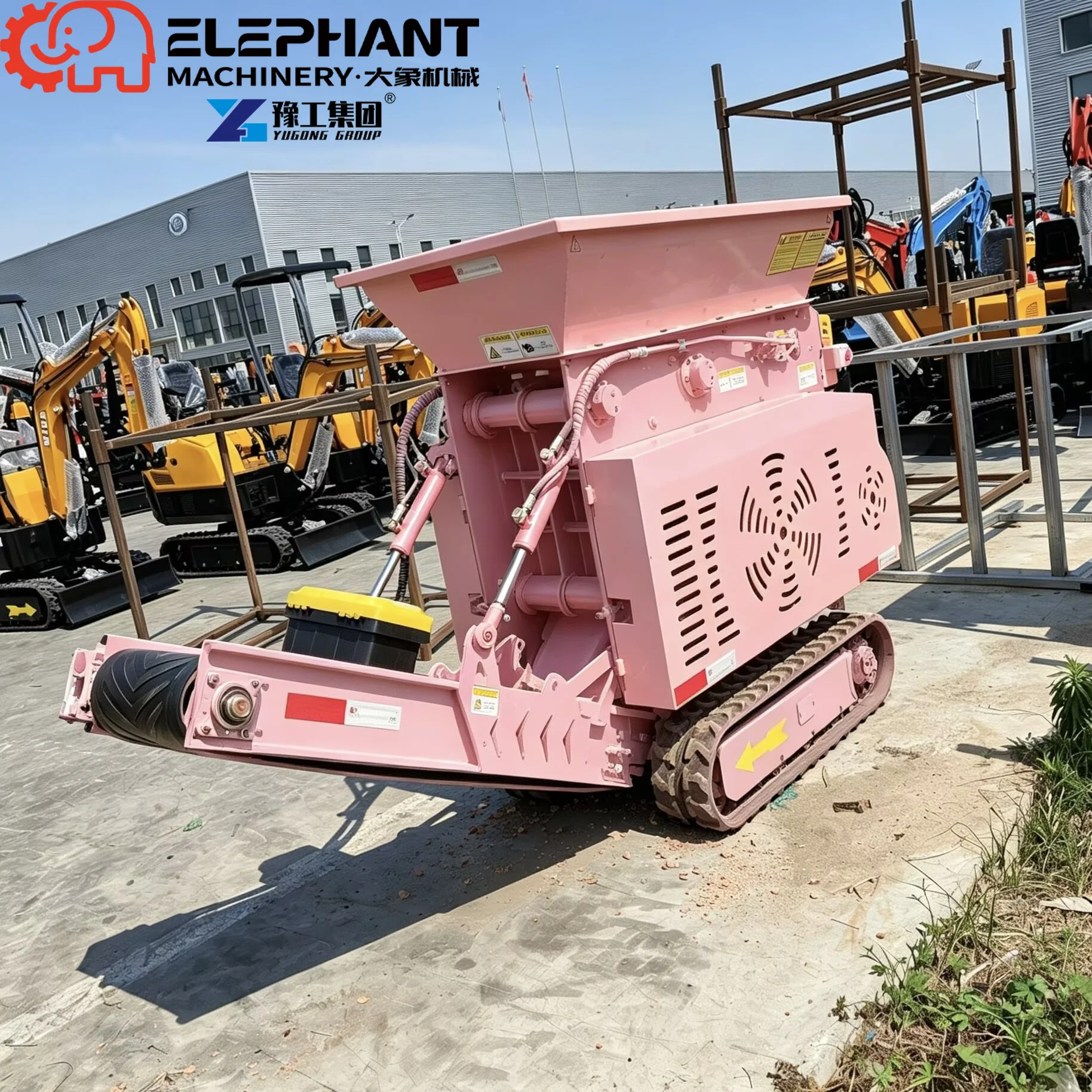 High Performance Portable Rock Crushing Machine Diesel Powered For Rural Small Quarry And Gold Ore Mining