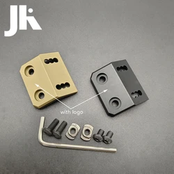 Tactical M300 M600 Flashlight Base MLOK Side Mount Bracket Rail CNC Metal Base Wepaons scout light Stand Hunting Accessories