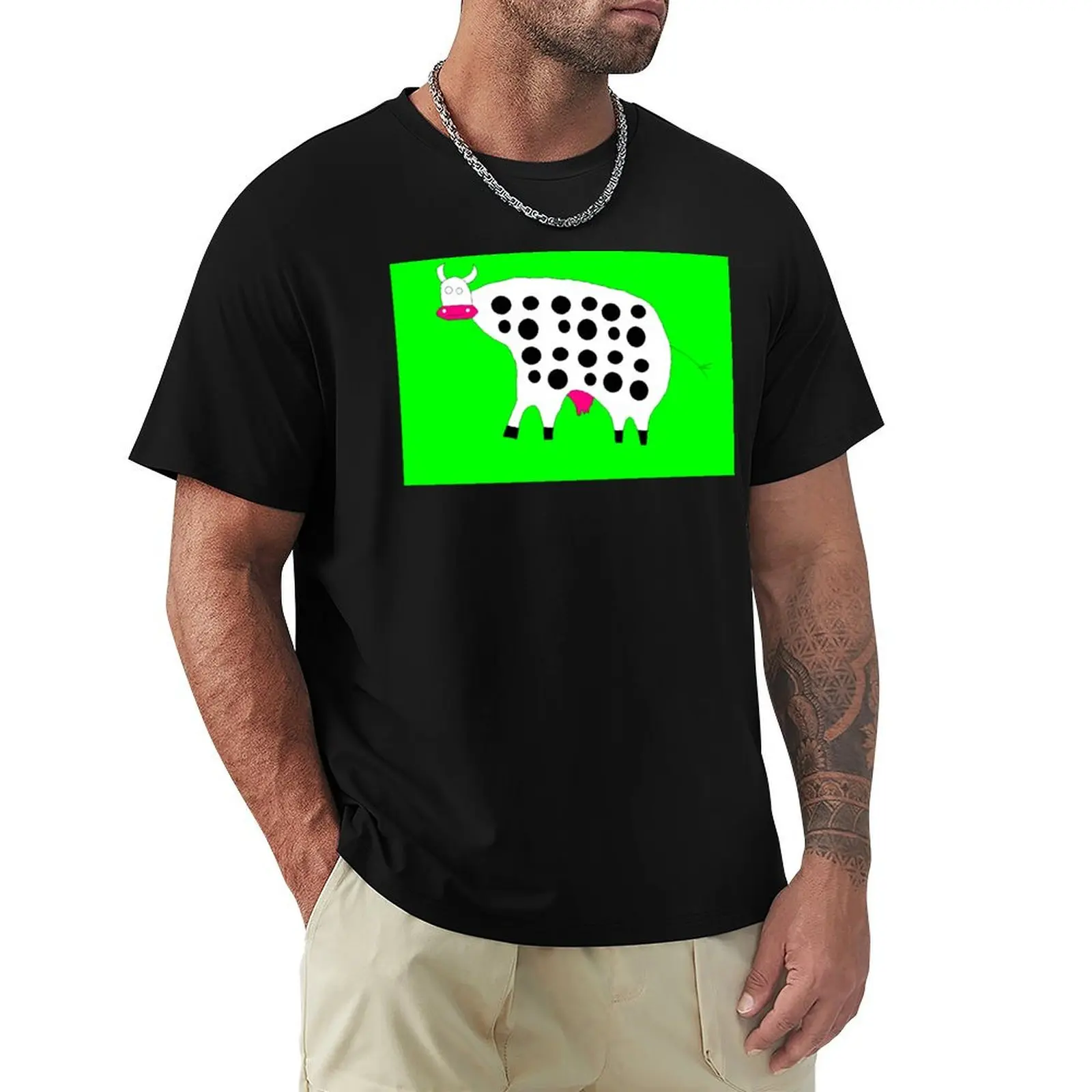 

Spotted Cow T-Shirt shirts graphic tee vintage graphic tee plus size clothes mens t shirts casual stylish