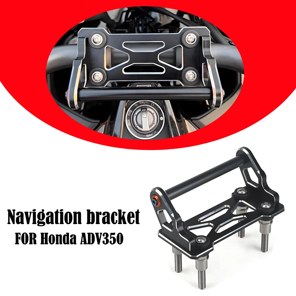 

FOR Honda ADV350 ADV 350 2025 New Motorcycle Accessories CNC aluminum GPS Phone Holder Stand Navigation New Extension Bracket