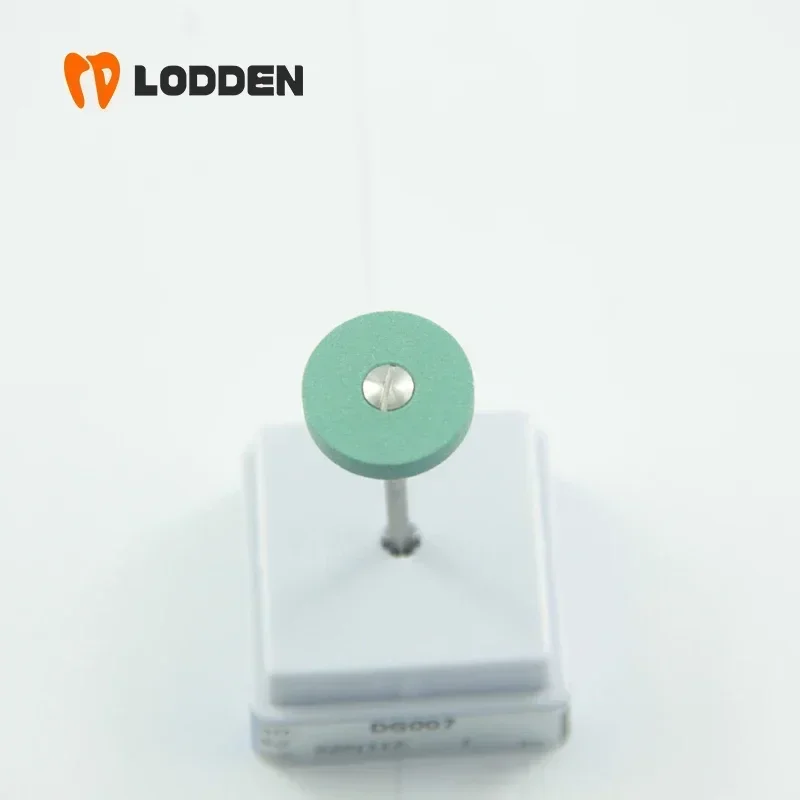 1pcs Zirconia Grinding Polishing Burs Dental Lab Green Stone for Zirconia or Ceramics Polisher Pregnant Diamond Grinding Burs